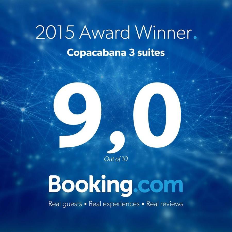 Copacabana 3 Suites, Andar Alto Com Vista Mar, 9 Camas, Enorme, Wifi 300Mb, Ar Condicionado Em Todas Suites, Pauloangerami Mvc1812 Rio de Janeiro Buitenkant foto