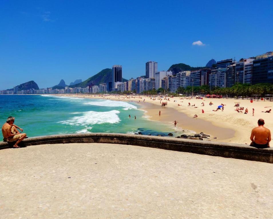 Copacabana 3 Suites, Andar Alto Com Vista Mar, 9 Camas, Enorme, Wifi 300Mb, Ar Condicionado Em Todas Suites, Pauloangerami Mvc1812 Rio de Janeiro Buitenkant foto