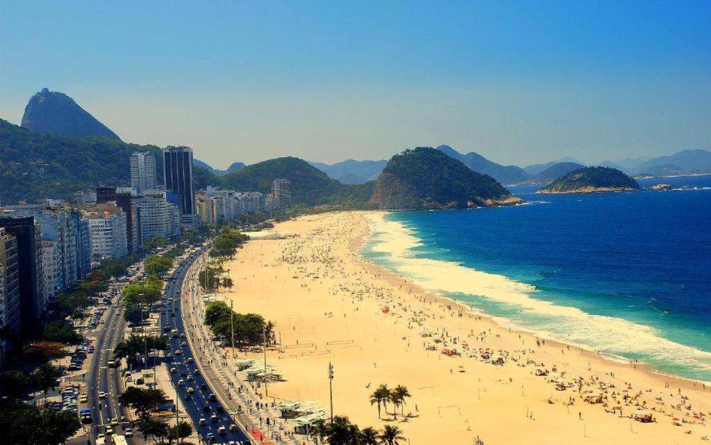 Copacabana 3 Suites, Andar Alto Com Vista Mar, 9 Camas, Enorme, Wifi 300Mb, Ar Condicionado Em Todas Suites, Pauloangerami Mvc1812 Rio de Janeiro Buitenkant foto