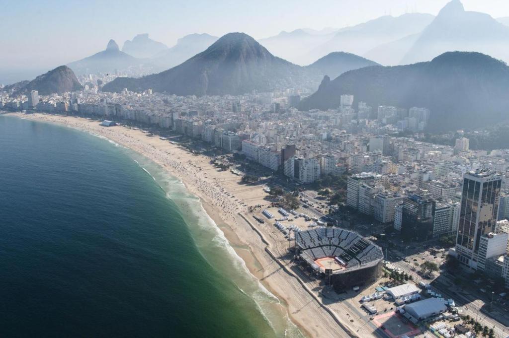 Copacabana 3 Suites, Andar Alto Com Vista Mar, 9 Camas, Enorme, Wifi 300Mb, Ar Condicionado Em Todas Suites, Pauloangerami Mvc1812 Rio de Janeiro Buitenkant foto